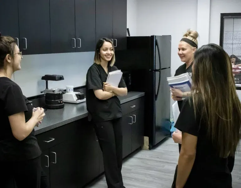 ASDA students talking through program options