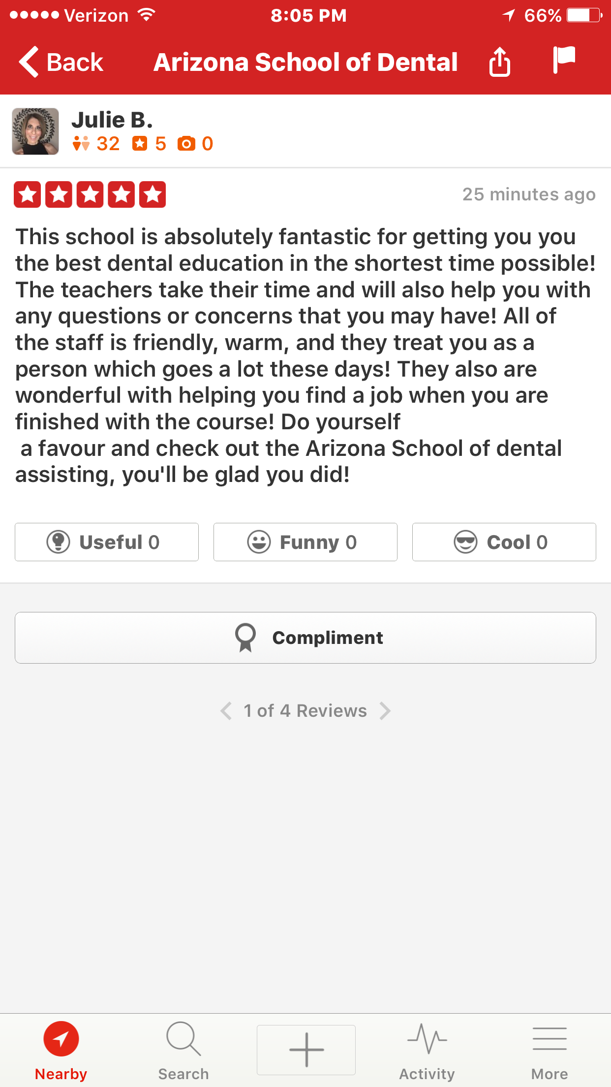 Dental Assistant Student Testimonial